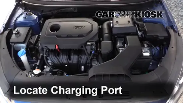 2019 Hyundai Sonata Sport 2.4L 4 Cyl. Air Conditioner Recharge Freon
